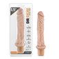 Dr Skin Cock Vibe 8 9.75in Vibrating Cock Beige-BL-11333
