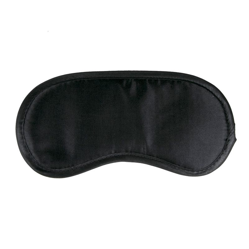 Black Satin Eye Mask-ET246BLK