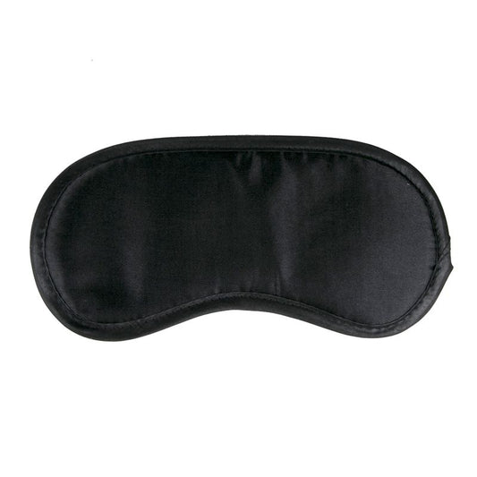 Black Satin Eye Mask-ET246BLK
