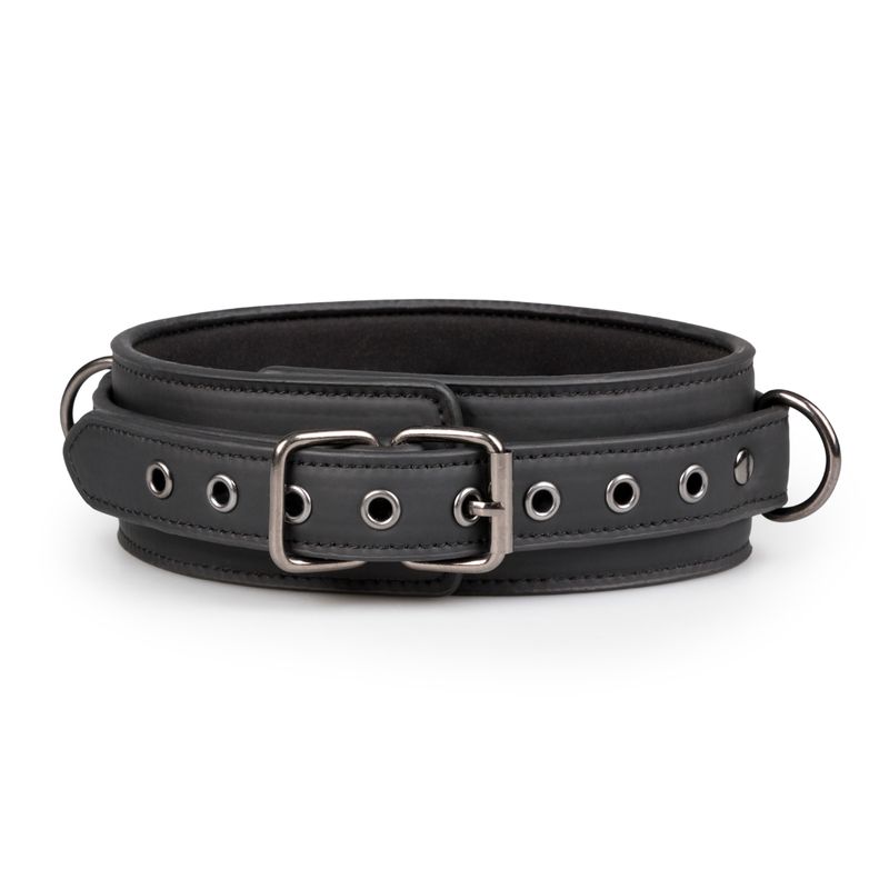 Fetish collar With Leash-ET370BLK