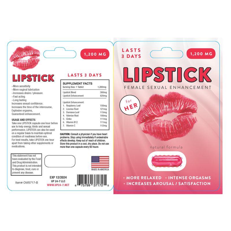 Lipstick Female Libido Single Pill-LFSEP19