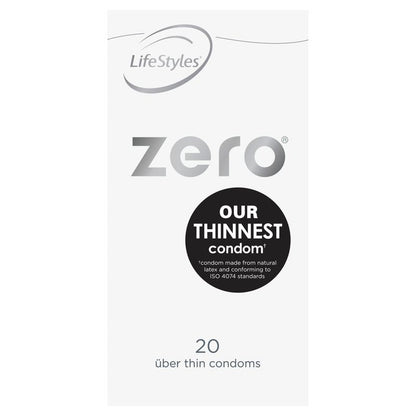 LifeStyles Zero 20 Condoms-LS360590