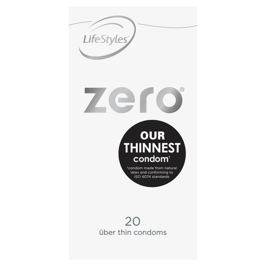 LifeStyles Zero 20 Condoms-LS360590