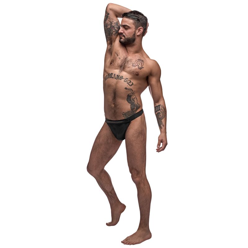 Male Power Grip and Rip Off Thong-448-258-BLK-S/M
