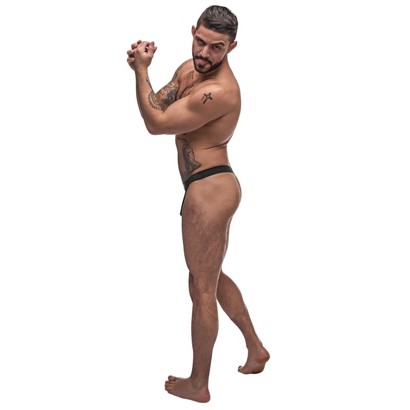 Male Power Grip and Rip Off Thong-448-258-BLK-S/M