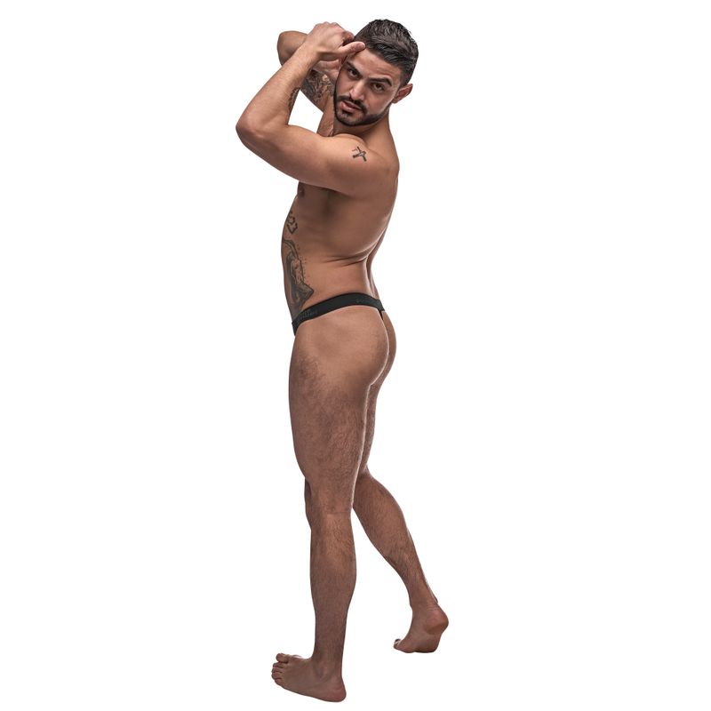 Male Power Grip and Rip Off Thong-448-258-BLK-S/M