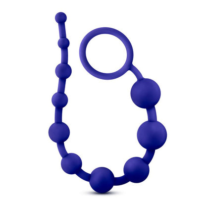 Luxe Silicone 10 Beads Indigo-BL-11002