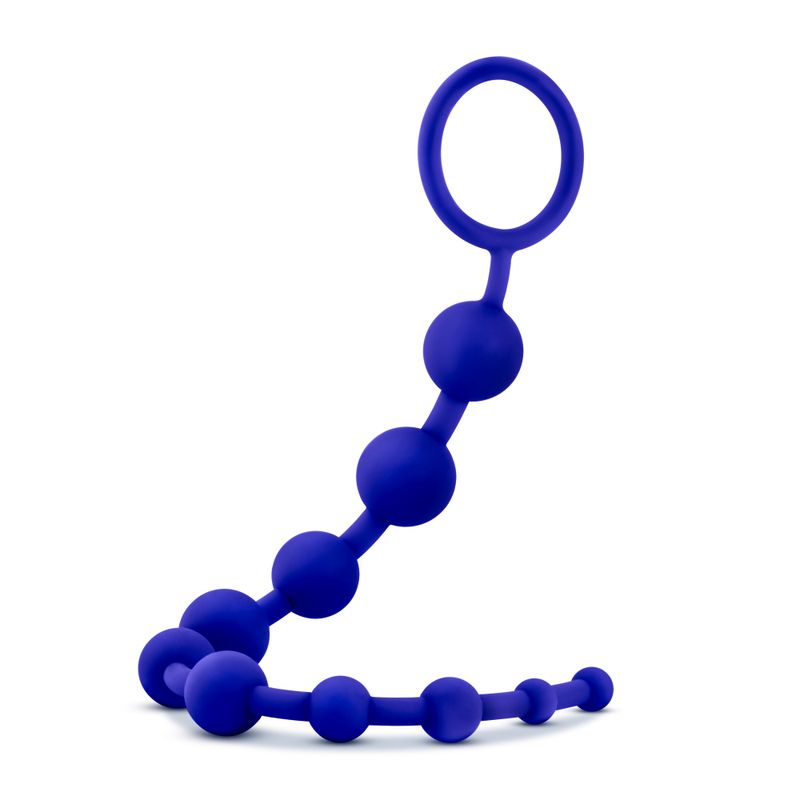 Luxe Silicone 10 Beads Indigo-BL-11002