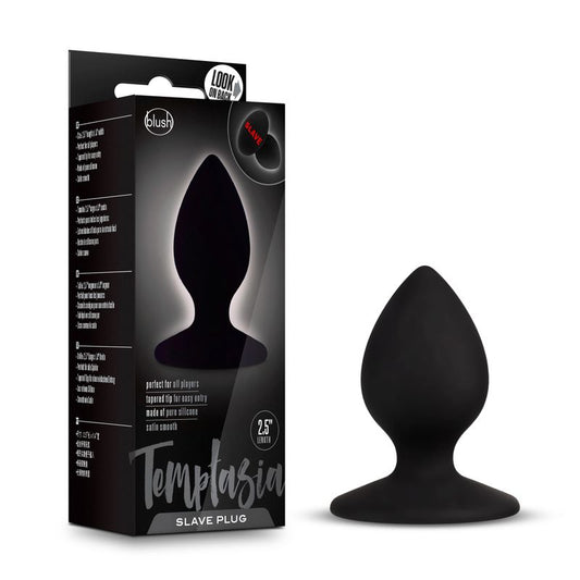 Temptasia Slave Plug Black-BL-81215