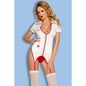 Nurse Costume 3 Pc w Stocking White-81506-L/XL