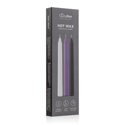 Sensual Hot Wax Candles 3 Pc-ET805