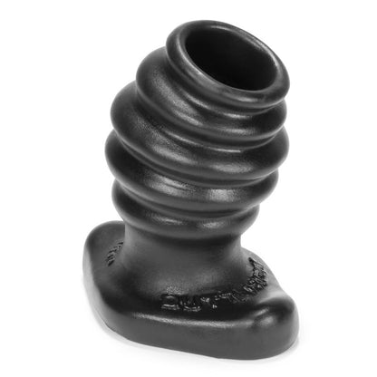 Butthole-2 Hollow Plug Medium Black-OX-1083-M-BLK