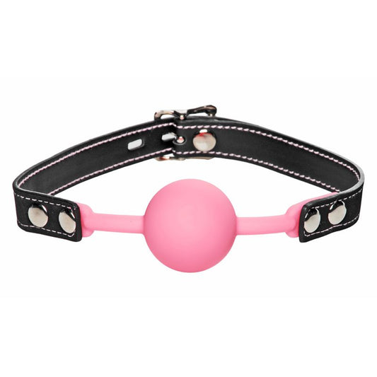 Glow Gag Glow in the Dark Silicone Ball Gag-AE658