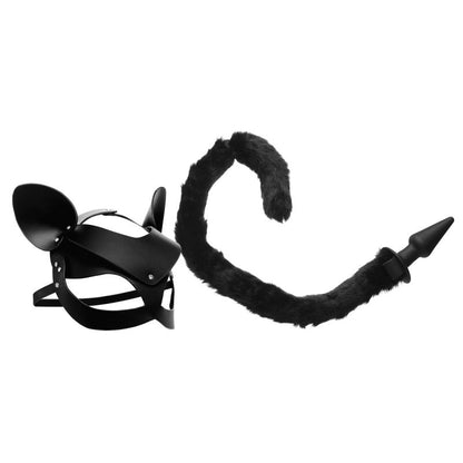 Cat Tail Anal Plug and Mask Set-AG184