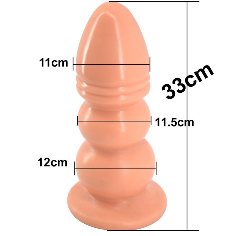 Huge Anal Plug Flesh-FAAK017-FLE