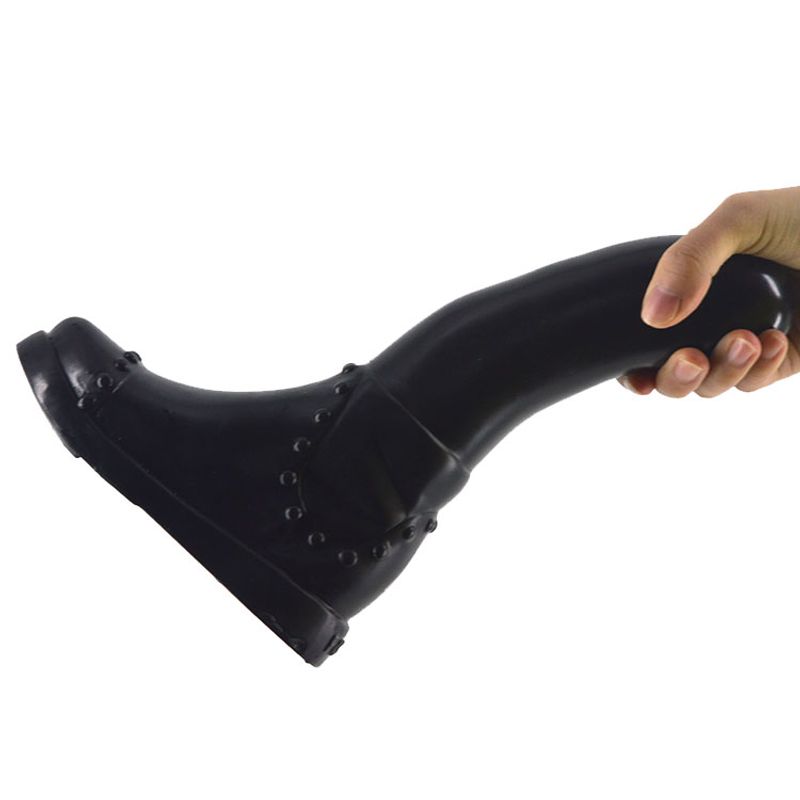 Boot Dildo Black-FAAK029-BLK