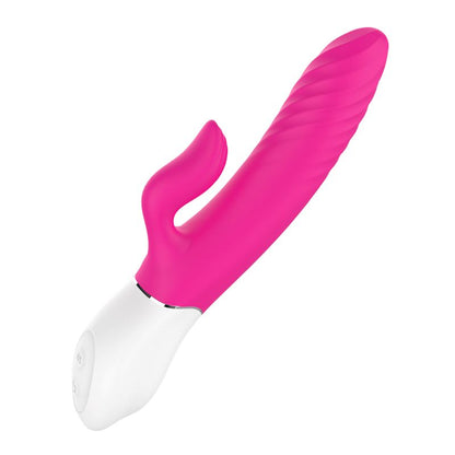 Lighter Thrusting Rabbit Vibrator Pink-S142-PNK