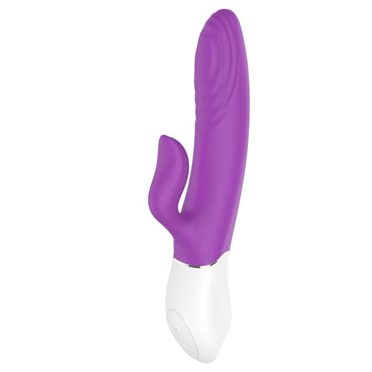 Lighter Thrusting Rabbit Vibrator Purple-S142-PUR