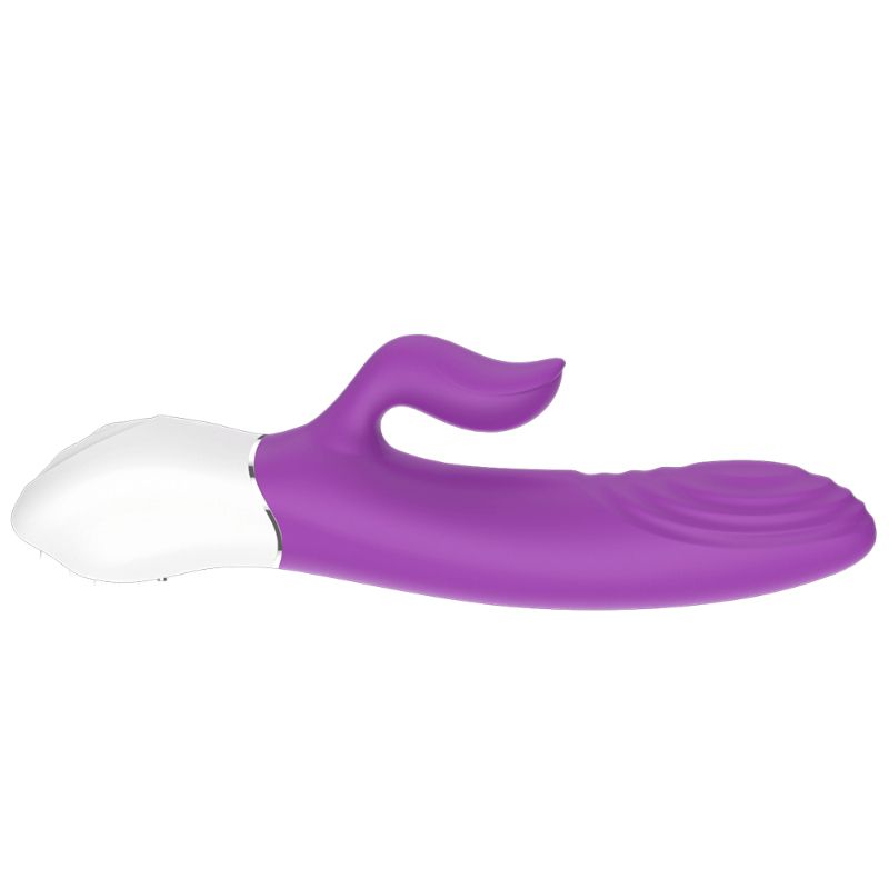 Lighter Thrusting Rabbit Vibrator Purple-S142-PUR