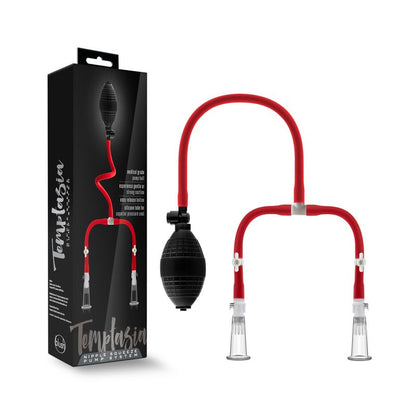 Temptasia Nipple Squeeze Pump System Black-BL-68358
