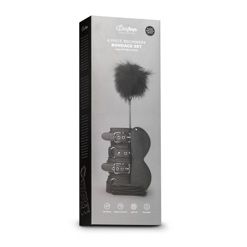 Beginners Bondage Fantasy Kit-ET377BLK
