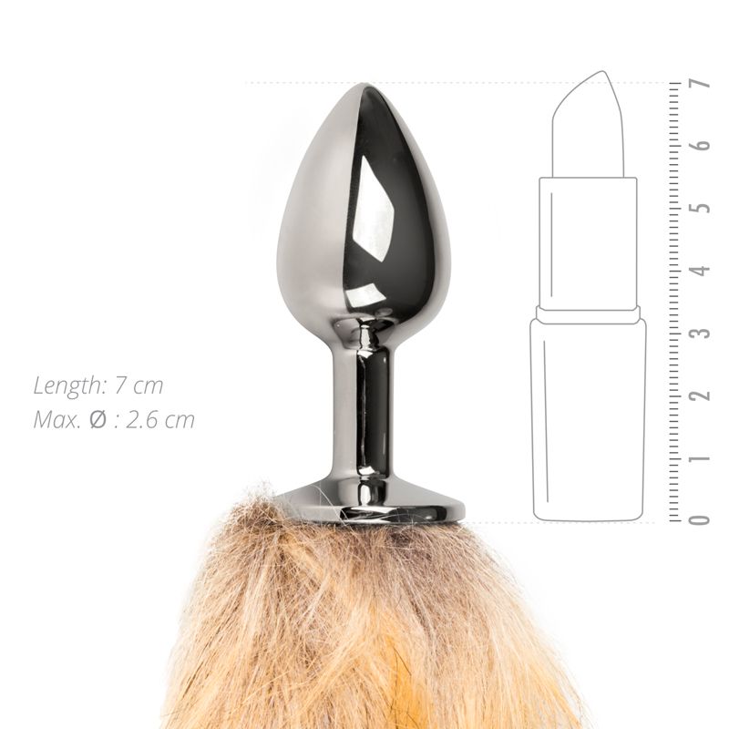 Fox Tail No. 1 Silver Plug-ET158SIL