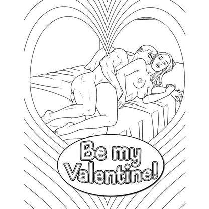 My Naughty Valentine Colouring Book-MNV-001