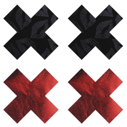 Stolen Kisses X Pasties-PK-003X-RED/BLK