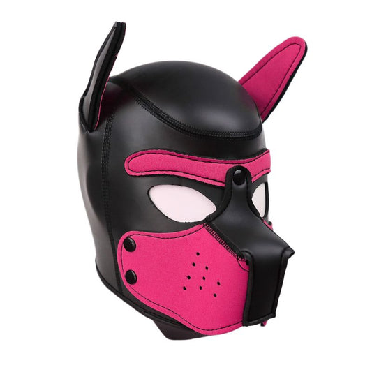 Puppy Play Mask Pink-PPLAY-PNK