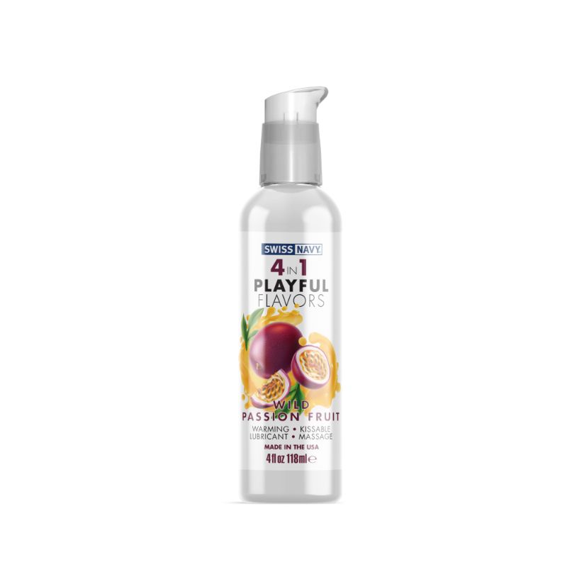 Playful Flavours 4 In 1 Wild Passion Fruit 4oz/118ml-SN4N1FWPF4