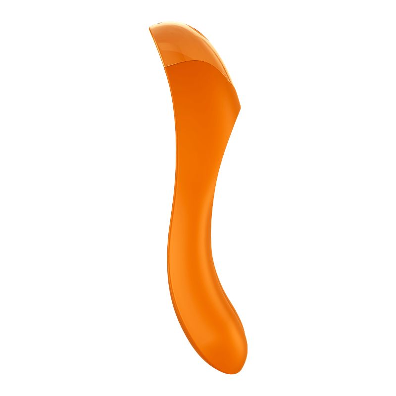 Satisfyer Candy Cane Finger Vibe Orange-4004143