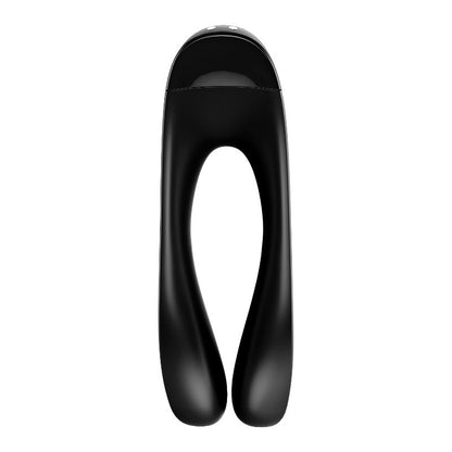 Satisfyer Candy Cane Finger Vibe Black-4004136