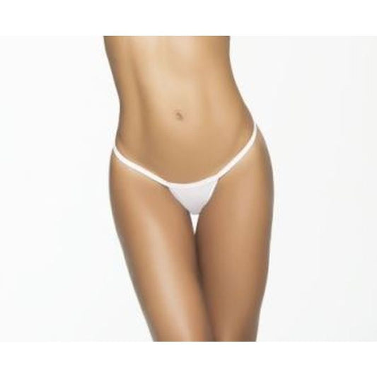 Y Back Thong White-M1048-WHT-S/M