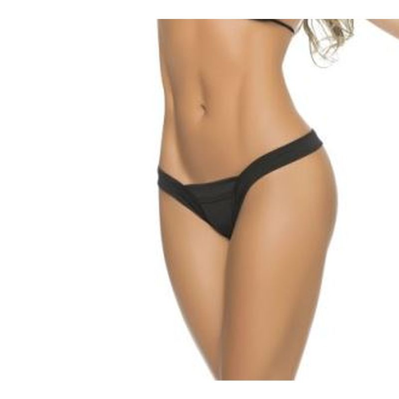 Perfect Thong Black-M1075-BLK-S/M