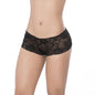 Lace Boyshort Black-M90-BLK-S