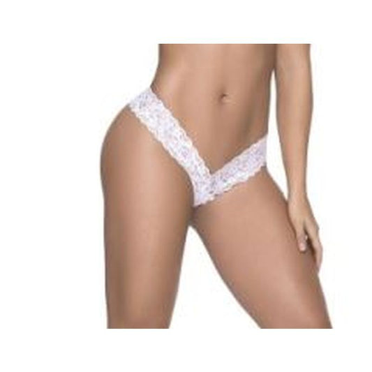 Sexy Lace Thong White-M93-WHT-M