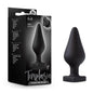 Temptasia Fuck Me Butt Plug Black-BL-95725