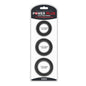 Silicone 3 Pc Cock Ring Set-LV443001-BLK