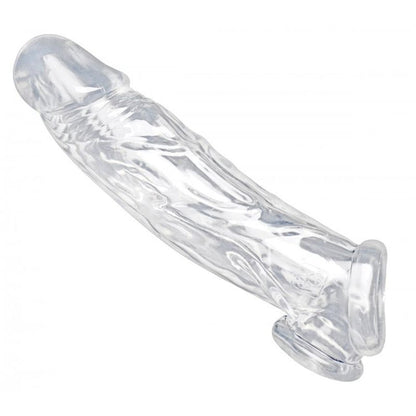 Realistic Clear Penis Enhancer and Ball Stretcher-AF697