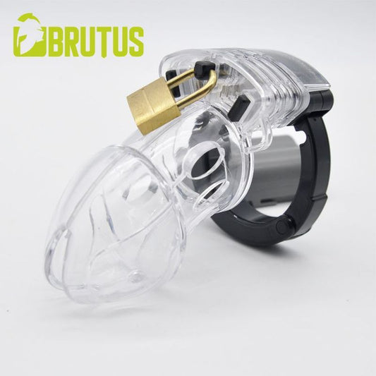 Brutus Alpha Chastity Cage Clear-138991