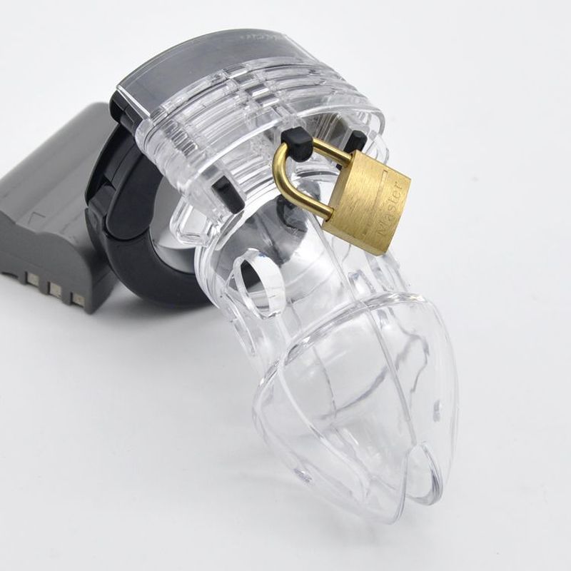 Brutus Alpha Chastity Cage Clear-138991