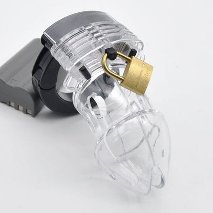 Brutus Alpha Chastity Cage Clear-138991