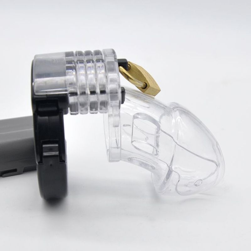 Brutus Alpha Chastity Cage Clear-138991