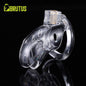 Brutus Shark Chastity Cage Clear-138993