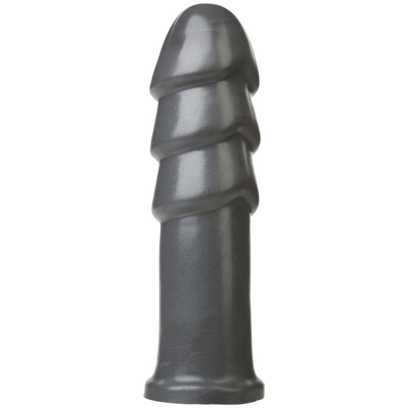 B-10 Warhead 10in Anal Dildo Gun Metal-0270-11-CD