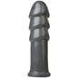 B-10 Warhead 10in Anal Dildo Gun Metal-0270-11-CD