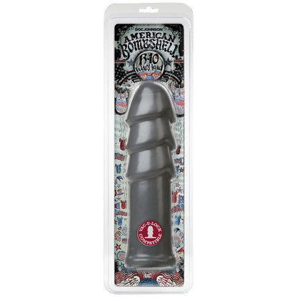 B-10 Warhead 10in Anal Dildo Gun Metal-0270-11-CD