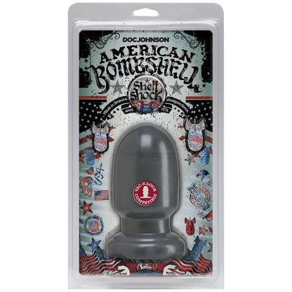 Shell Shock Small Anal Plug Gun Metal-0270-28-CD