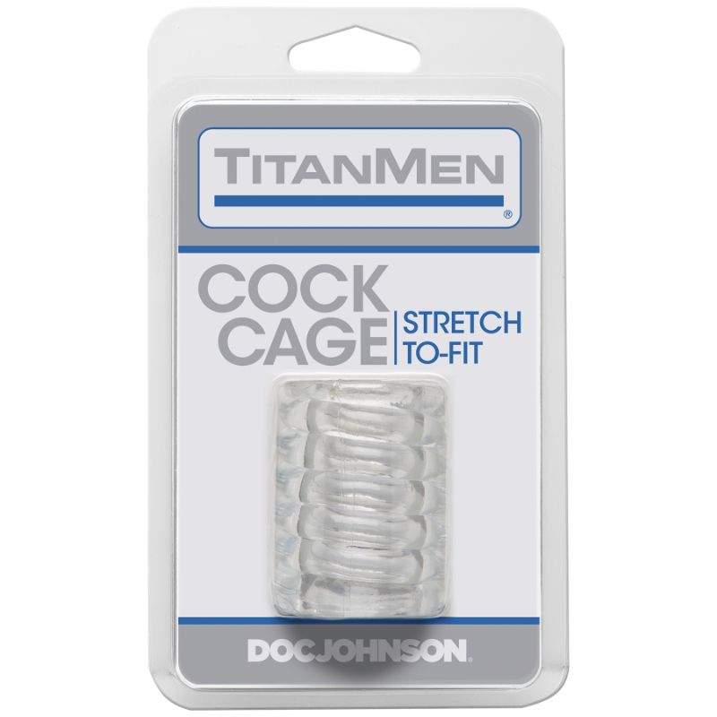 Cock Cage Clear-3504-03-CD