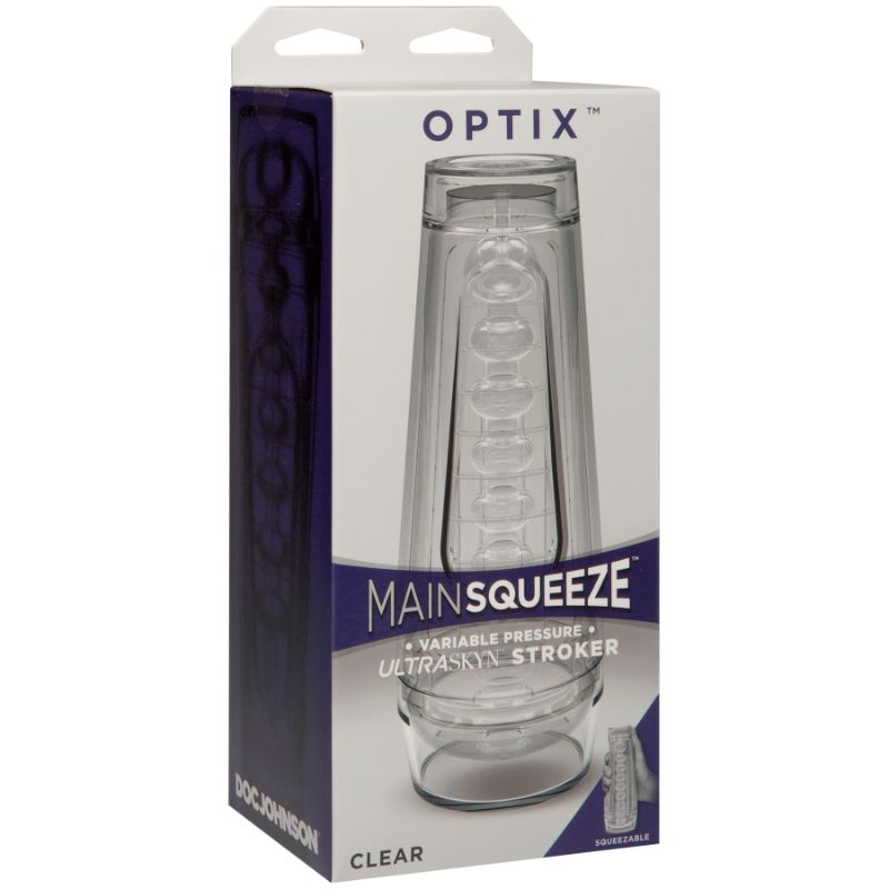 Optix Crystal Masturbator Clear-5202-30-BX